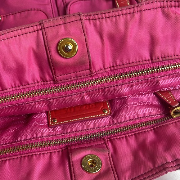 Prada nylon fuchsia tote - Picture 9 of 13